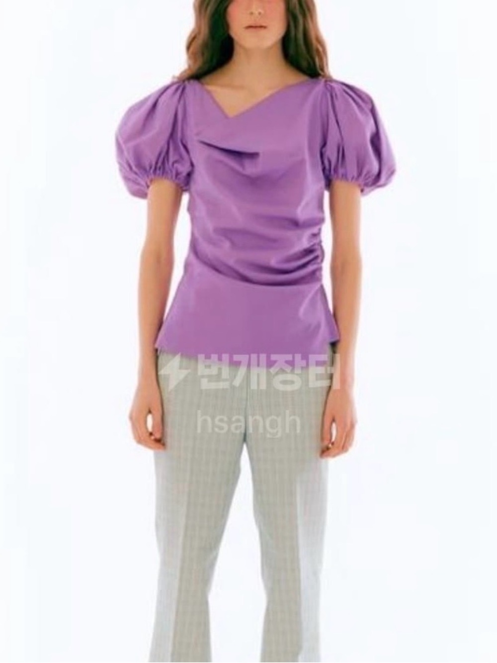 Unique 100% NancyBoo Asymmetrical Top